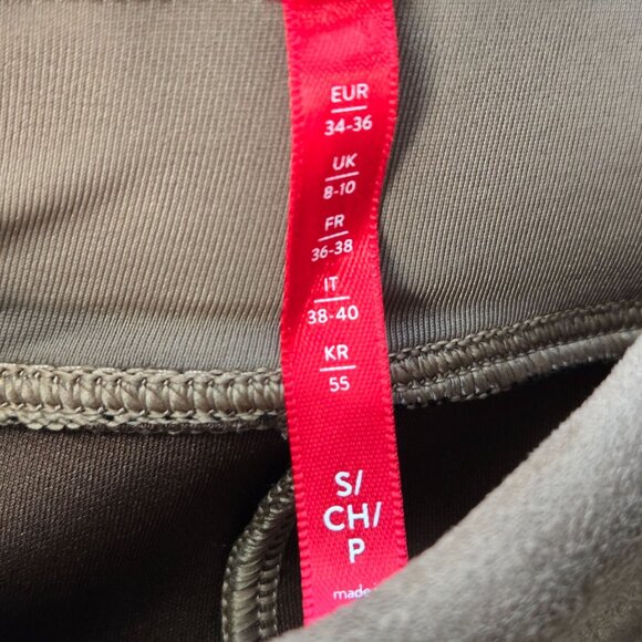 Spanx Legging Pants S Brown Faux Suede Preppy Equestrian Minimalist Pull On - Picture 9 of 14